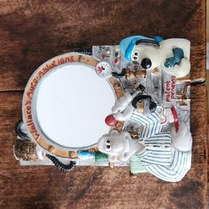 Wallace & Gromit shaving mirror